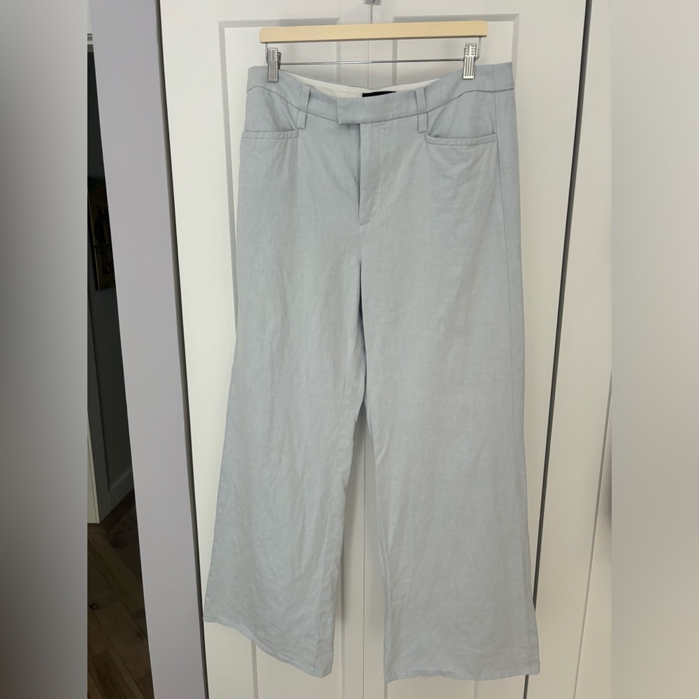 Banana Republic Light blue Wide-Leg Pants